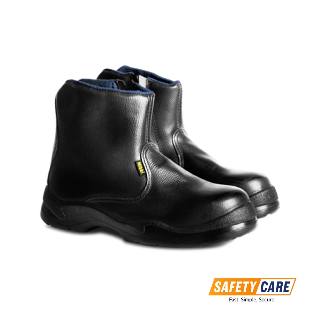 Nitti Mid Cut Zip Up Safety Footwear-22681