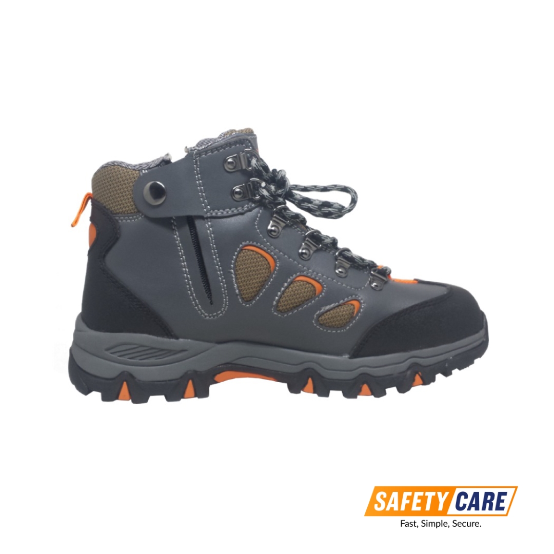 D&D Mid Cut Lace Up Safety Footwear- 8868