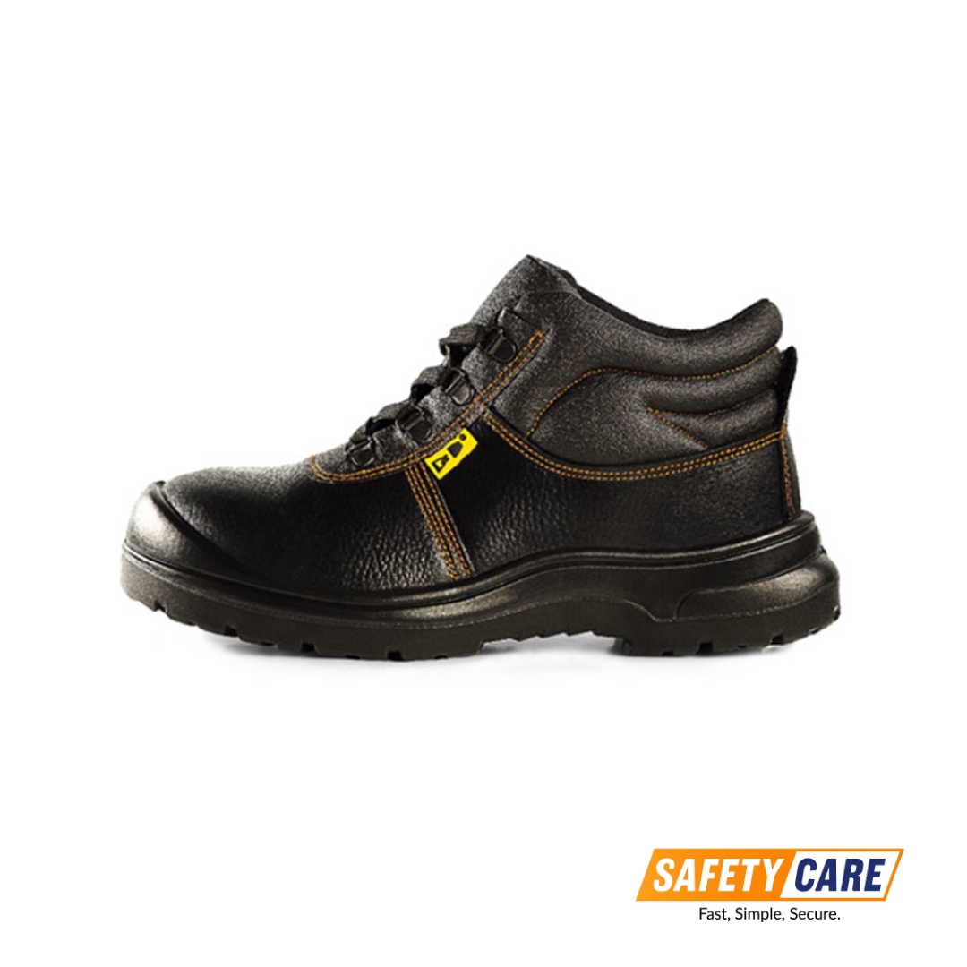 D&D Mid Cut Lace Up Safety Footwear-3818