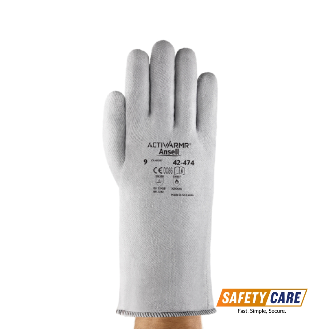ANSELL ACTIVE ARMR 42-474 HEAT RESISTANT GLOVES