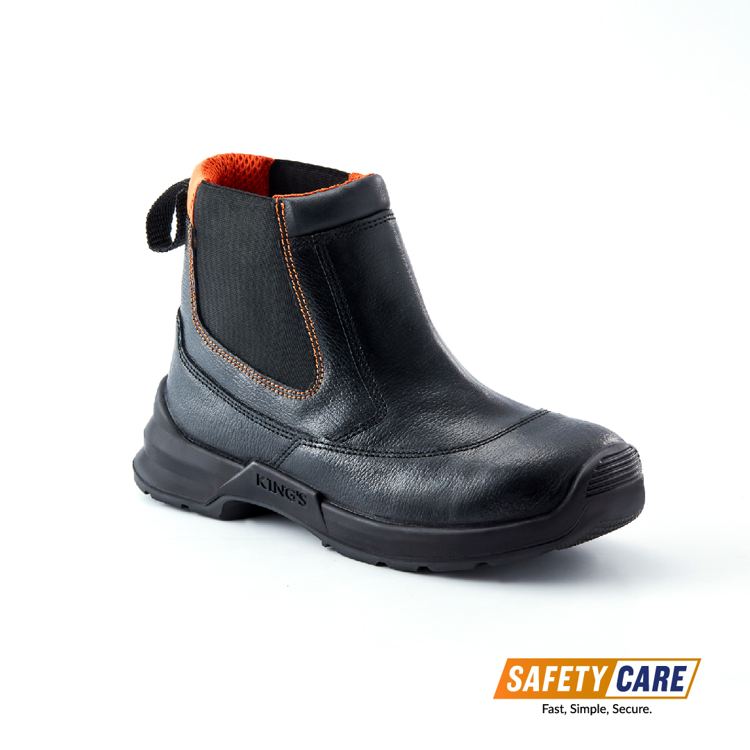 King's Mid Cut Pull On Safety Footwear- KWD106 - SafetyCare