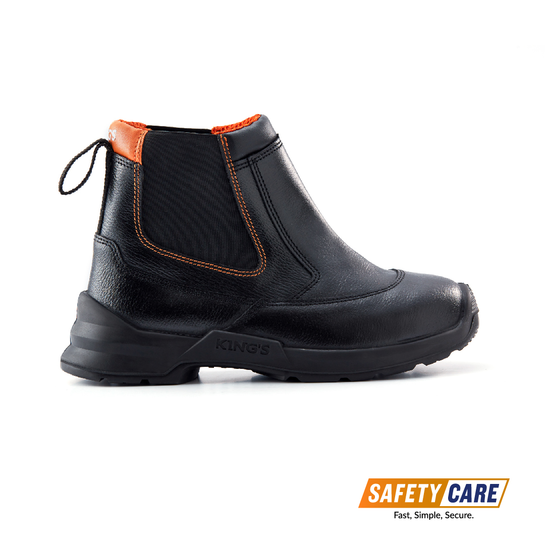 King's Mid Cut Pull On Safety Footwear- KWD106 - SafetyCare